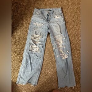 wide leg american eagle jeans (8)